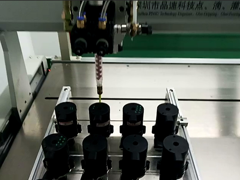 水泵落地式自動點膠機視頻